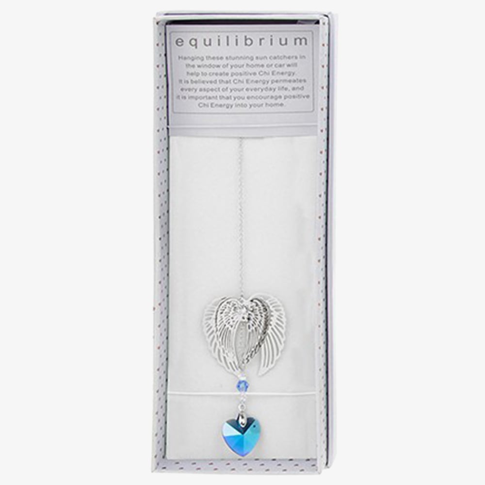 Blue 3D Angel Wings Suncatcher 59700 (BLU)