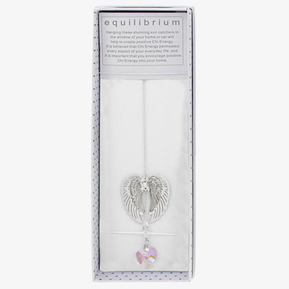 Pink 3D Angel Wings Suncatcher 59700 (PNK)