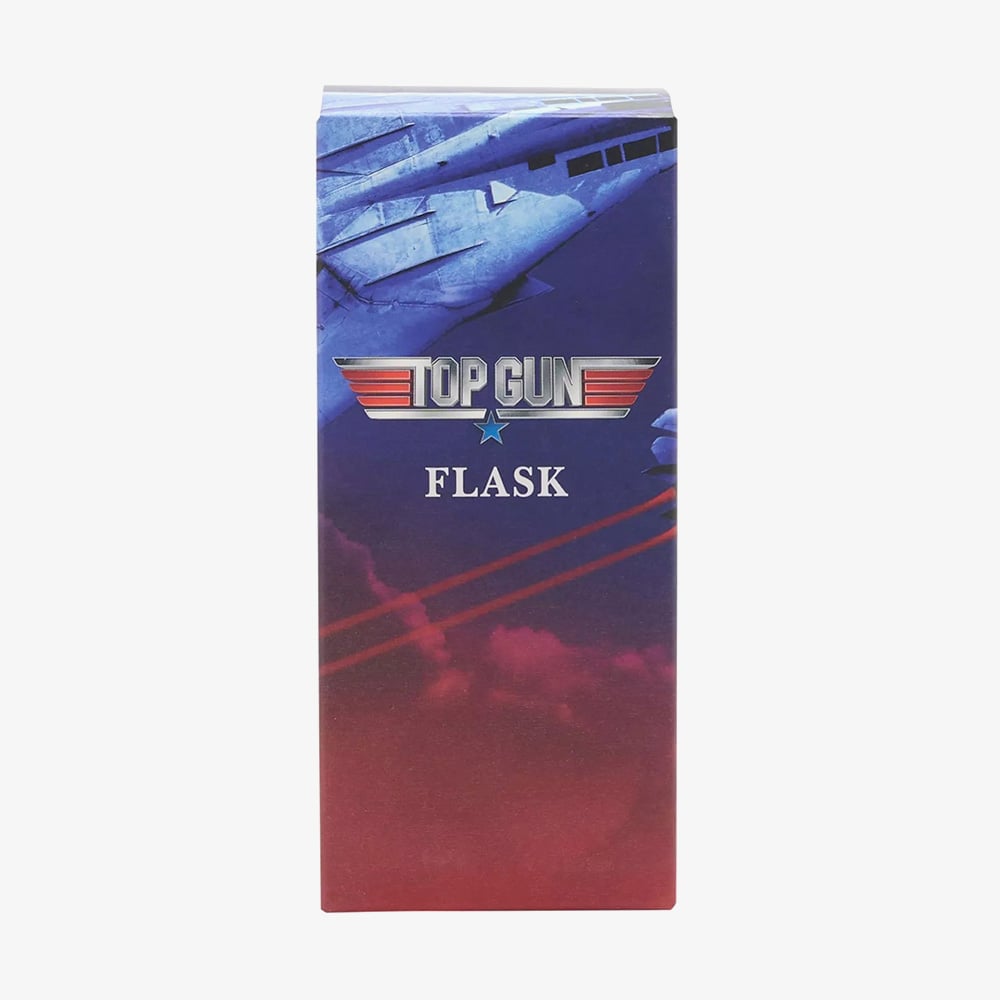 Top Gun Metal 6oz Travel Flask Gift PM102