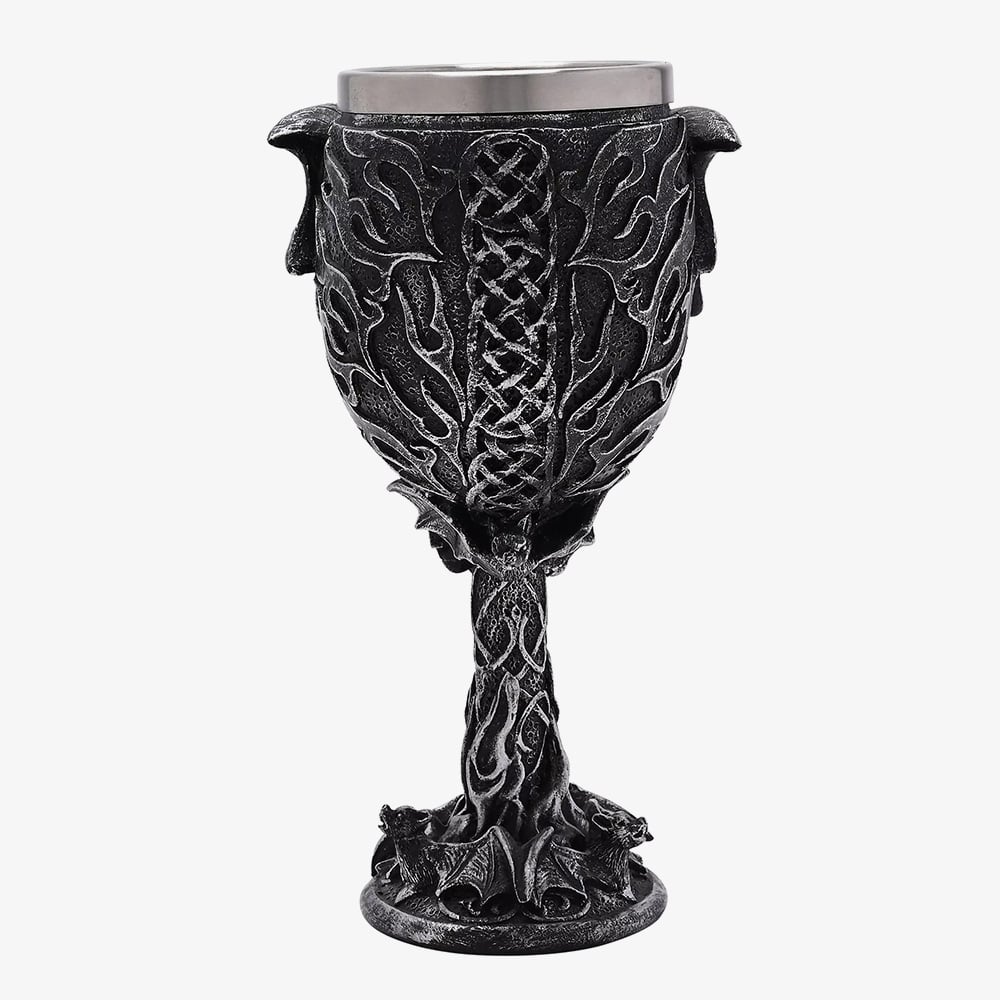 Mystic Legends Skull And Bat Goblet Gift 69693