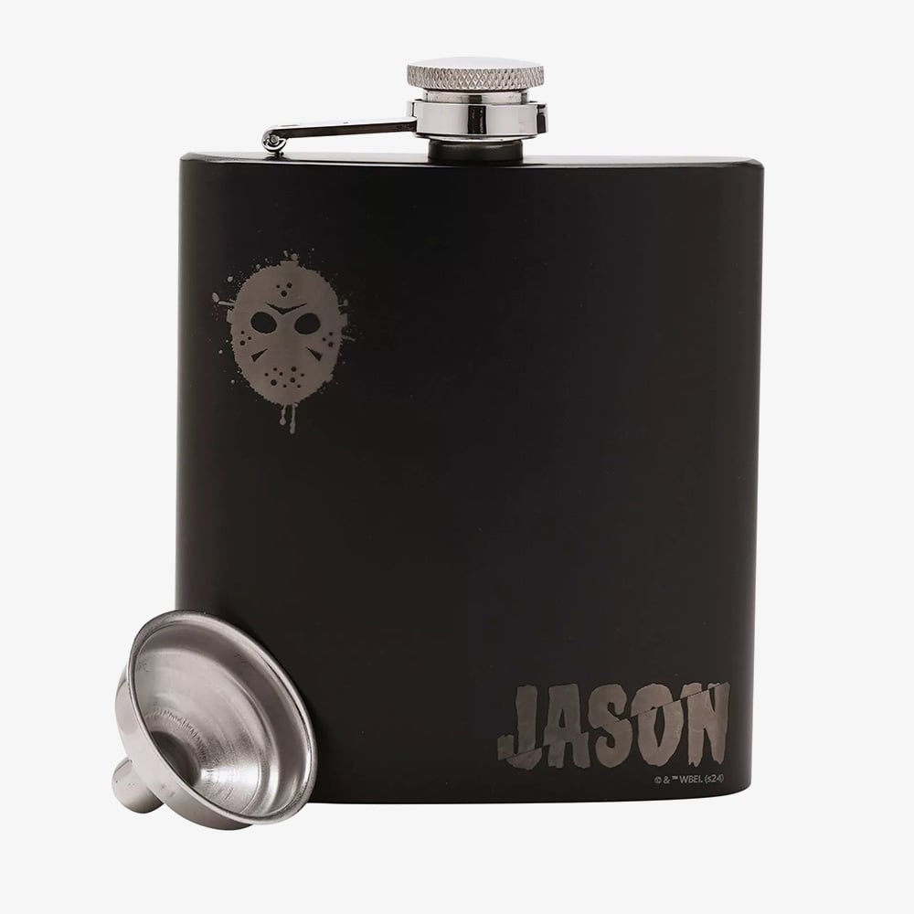 Warner Bros Friday 13th 6oz Hip Flask Gift WB567