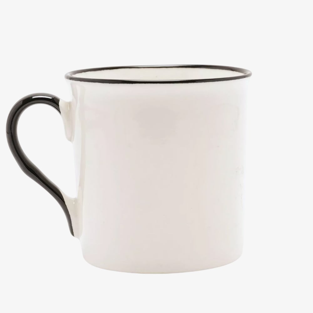 White Tee Time Golf Mug HM2796