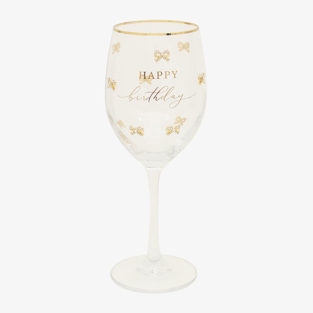 Madelaine Happy Birthday Gold Glass Gift LP77816A