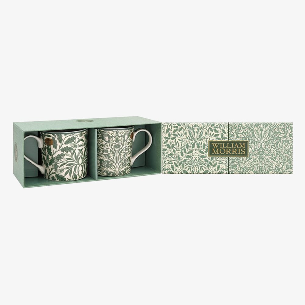 William Morris Set Of Two Acorns Mugs LP96744A