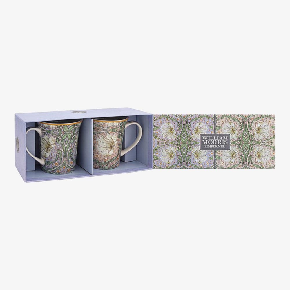 William Morris Set Of Two Pimpernel Mugs LP90360A