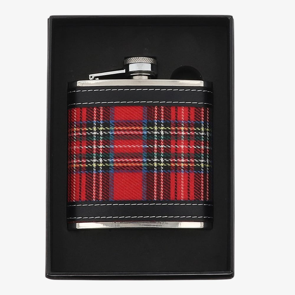 Shudehill Tartan 6oz Hipflask X56080