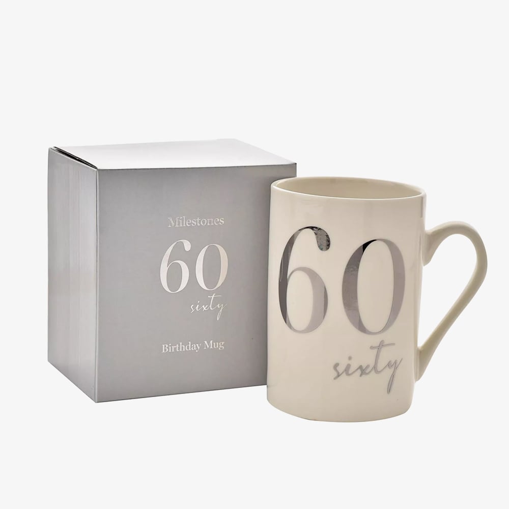 Milestones 60th Birthday Ceramic Mug CM34460