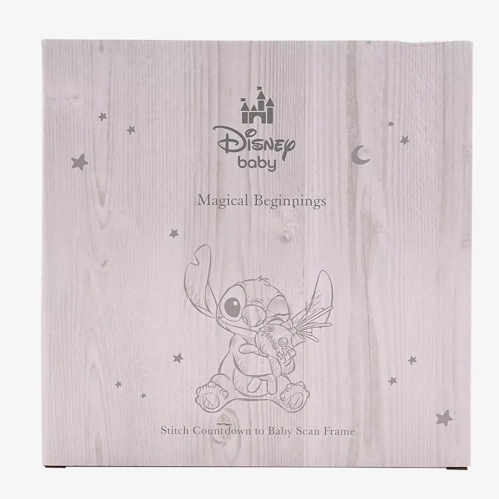 Disney Stitch Baby Countdown Scan 4x3 Inch Photo Frame DI2482