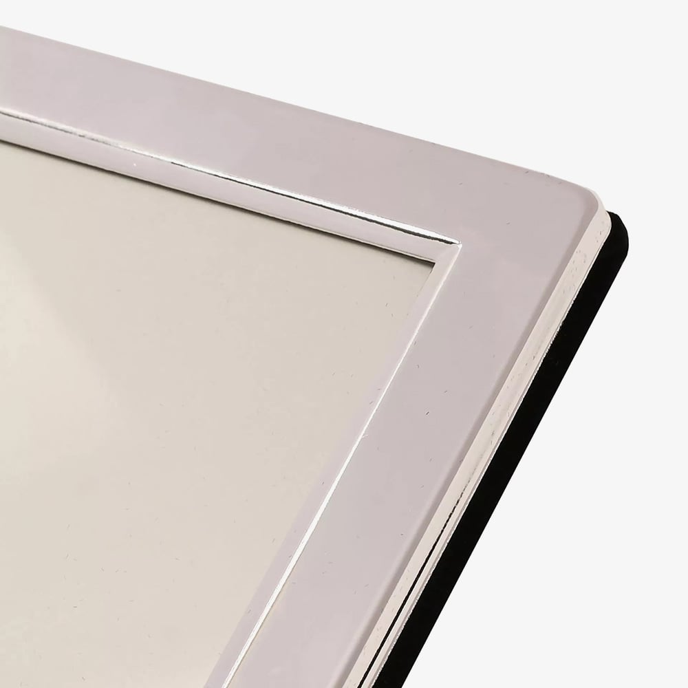 Impressions Silver Plated Flat Edge 6x8 Inch Photo Frame 362068S