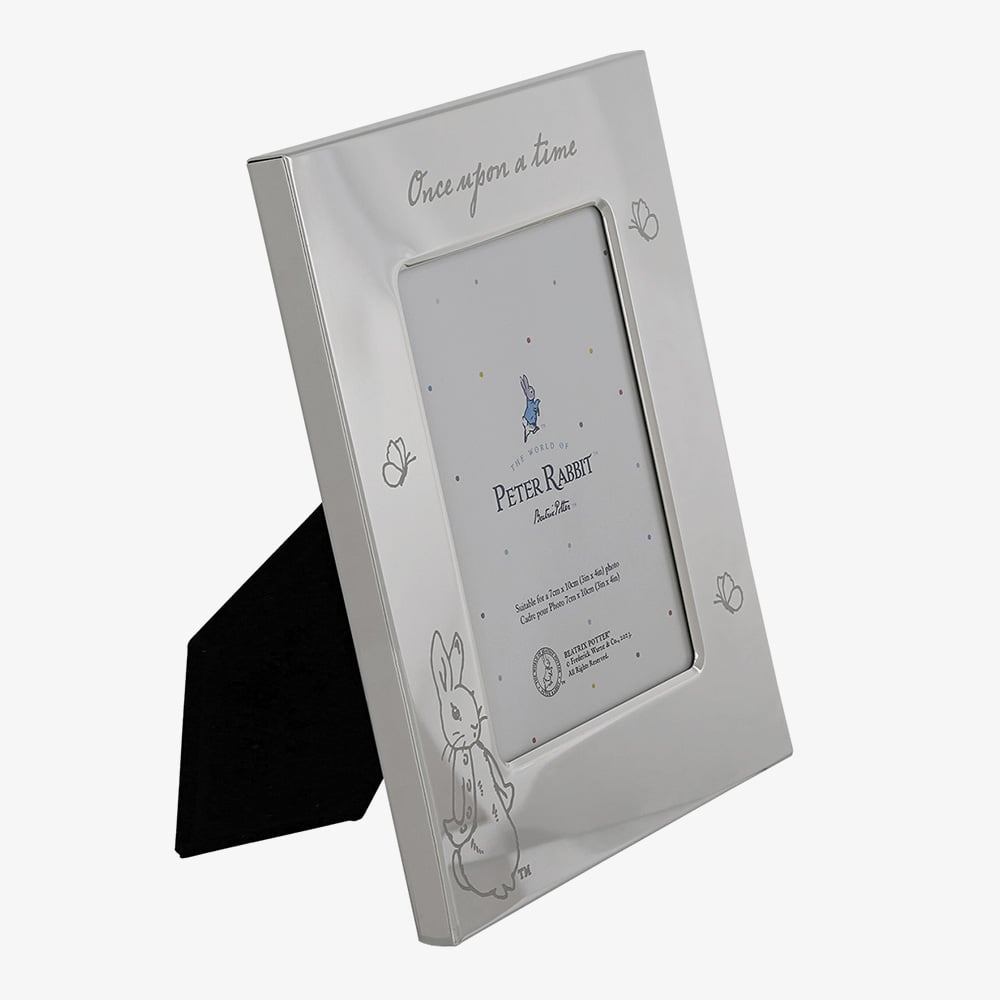 Peter Rabbit Silver Plated 3x4 Inch Photo Frame A32349