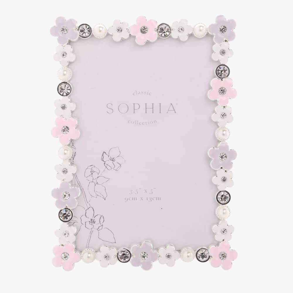 Sophia Pastel Daisy Photo Frame 3.5 X5 SP3580