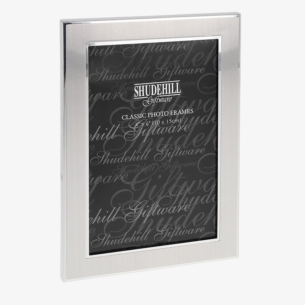 Shudehill Plain 4x6 Silver Photo Frame 24146