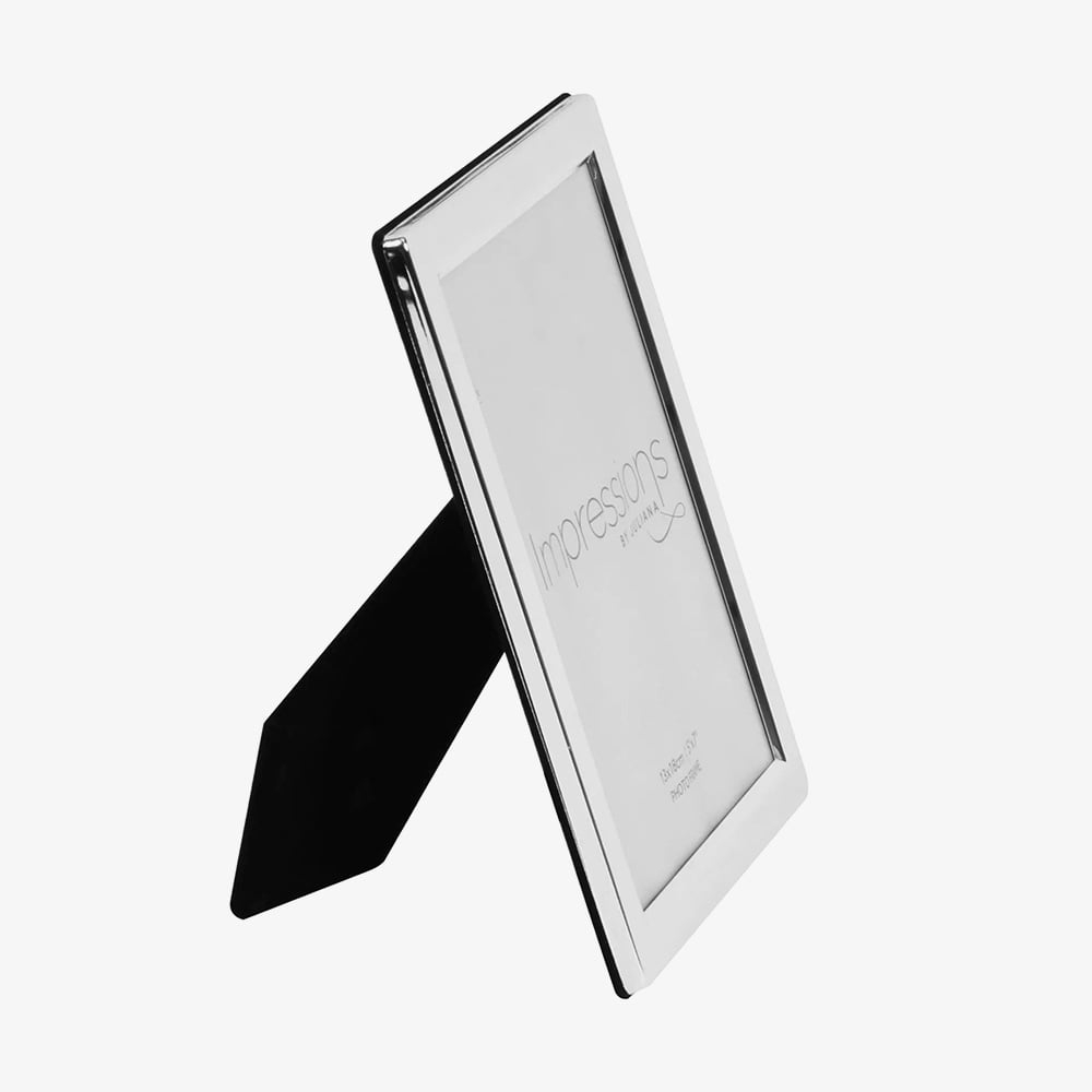 Impressions Silver Plated Flat Edge 5x7 Inch Photo Frame 3620S