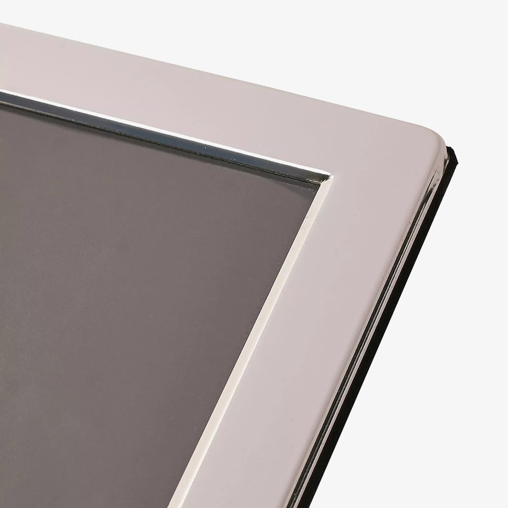 Impressions Silver Plated Flat Edge 8x10 Inch Photo Frame 3621S