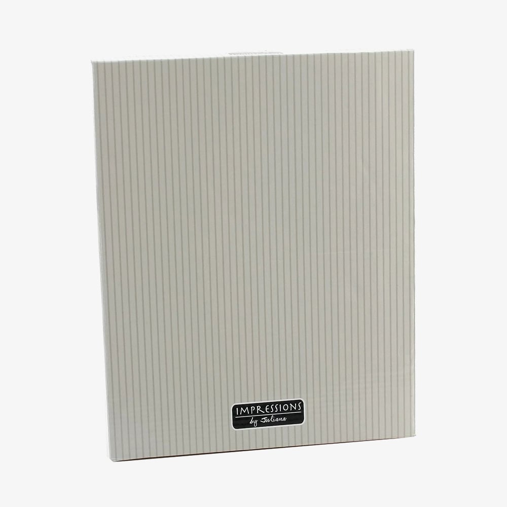 Impressions Silver Plated Thin Oblong 8x10 Inch Photo Frame 8159