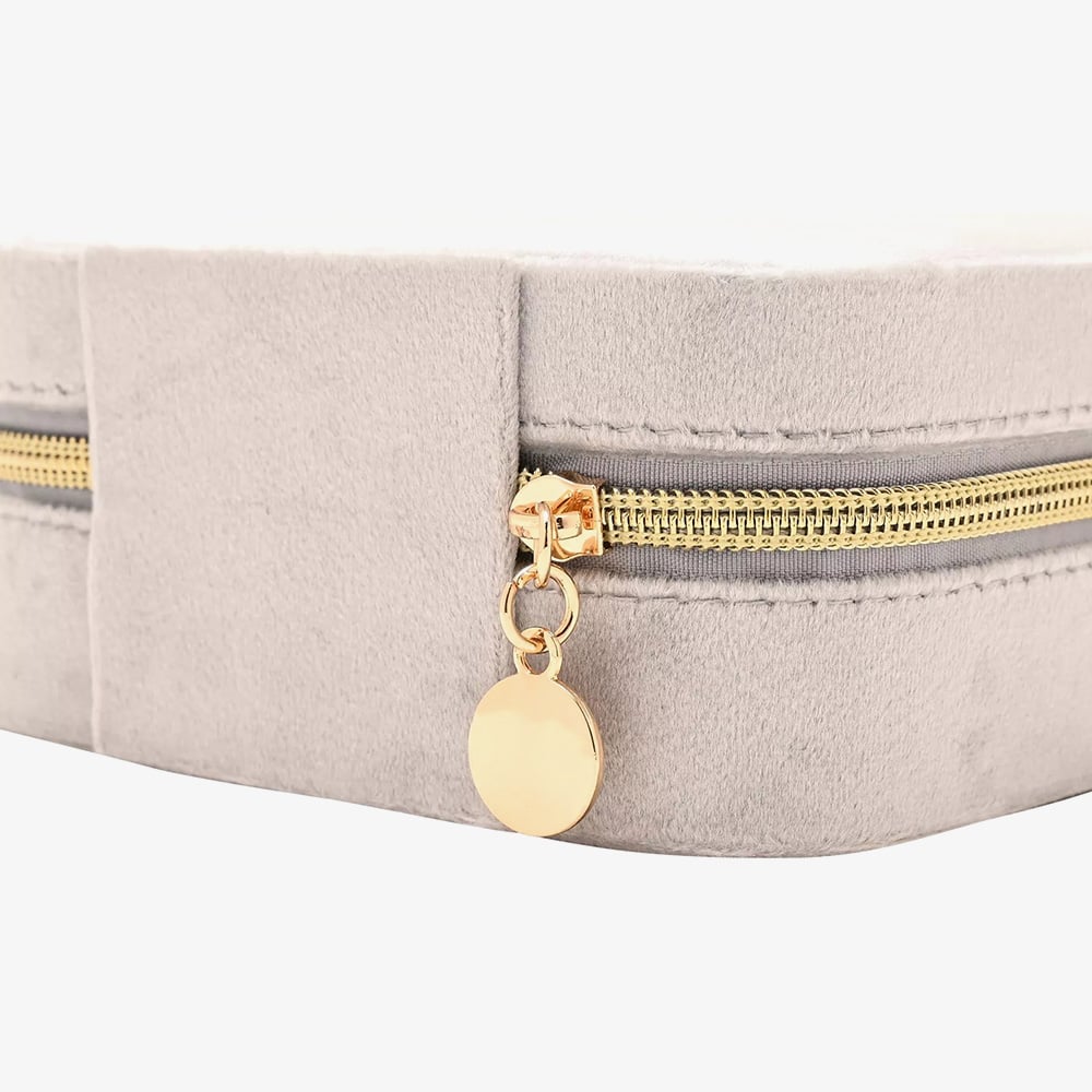 Sophia Silver Classic Velvet Jewellery Box SP3519