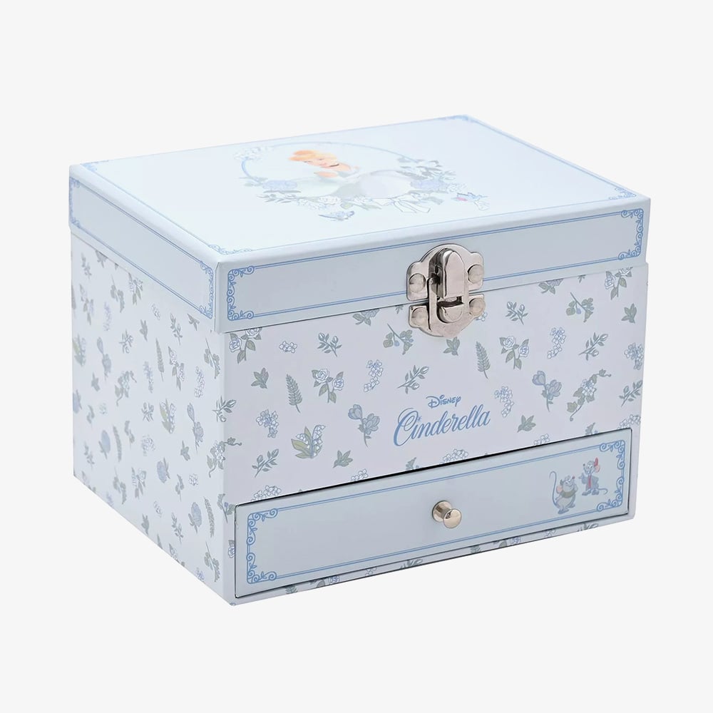 Disney Cinderella Pastel Princess Musical Jewellery Box DI2338