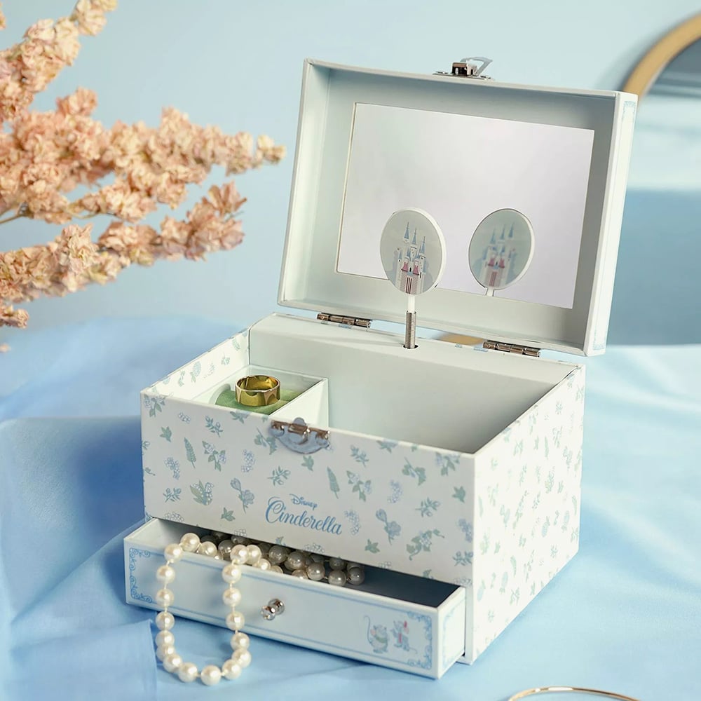 Disney Cinderella Pastel Princess Musical Jewellery Box DI2338