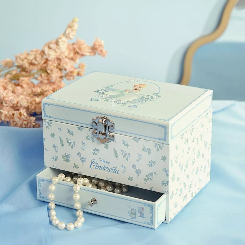 Disney Cinderella Pastel Princess Musical Jewellery Box DI2338