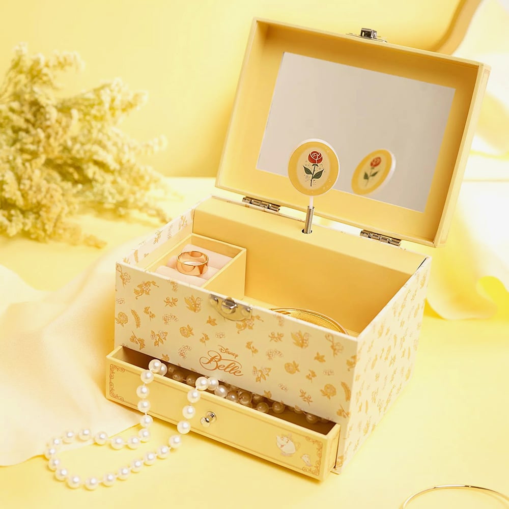 Disney Belle Pastel Princess Musical Jewellery Box DI2337