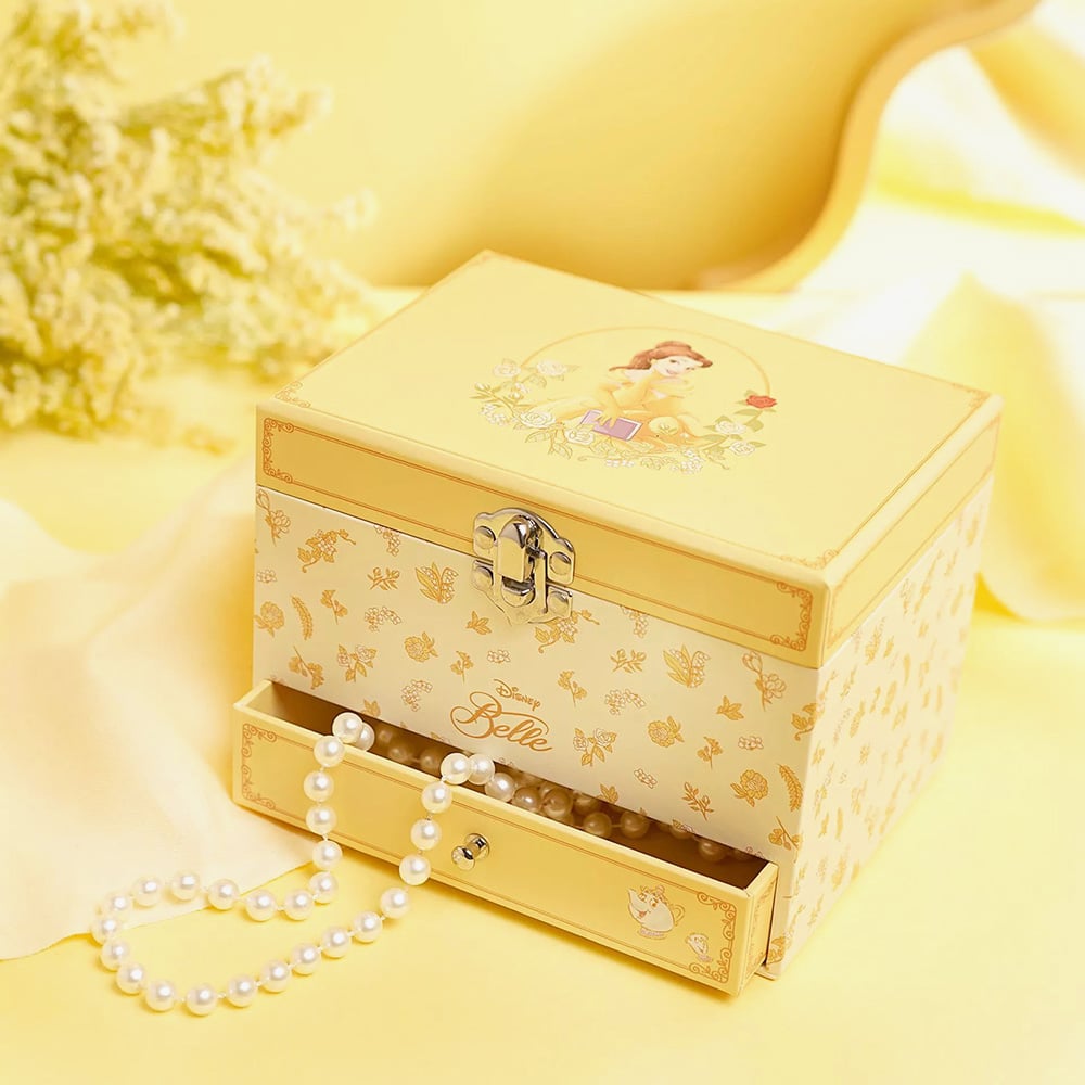 Disney Belle Pastel Princess Musical Jewellery Box DI2337