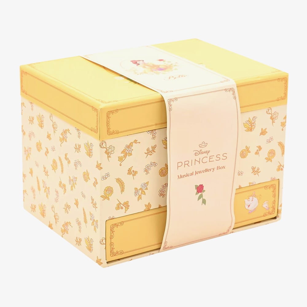 Disney Belle Pastel Princess Musical Jewellery Box DI2337