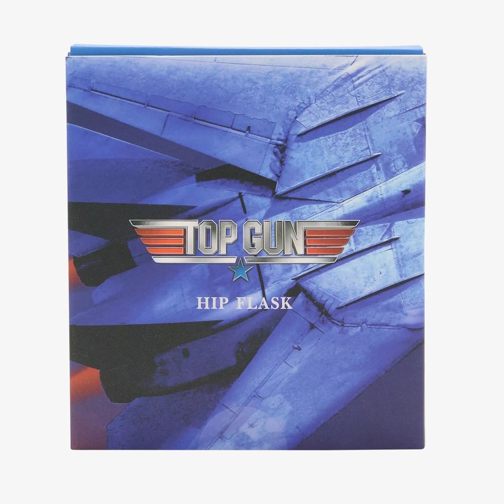 Top Gun Metal Hip Flask 6Oz Gift PM103