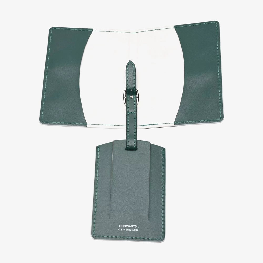 Harry Potter Slytherin Passport And Luggage Tag Accessory Set WB277