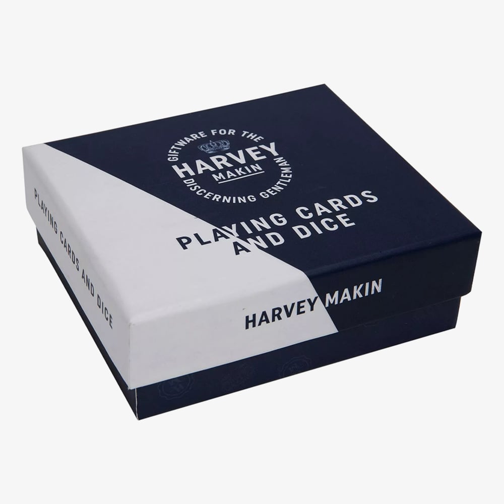 Harvey Makin Cards & Dice Wooden Games Set Gift HM1992