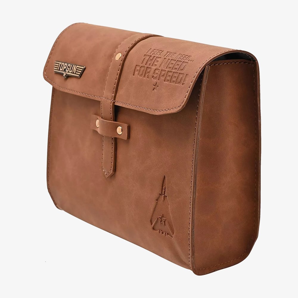 Top Gun Faux Leather Utility Bag PM209