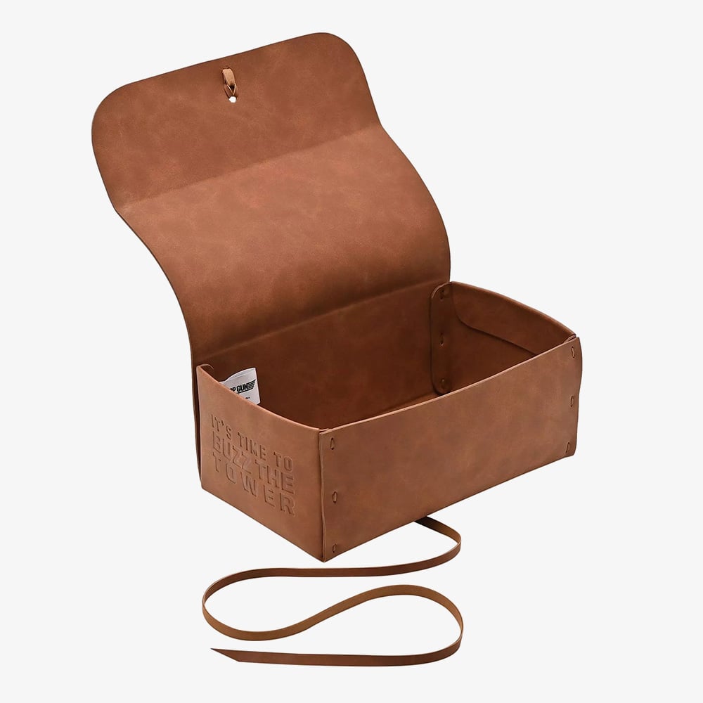 Top Gun Faux Leather Wash Bag PM210