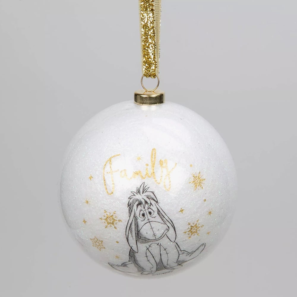 Disney Pack Of 15 Glitter Baubles XM8636