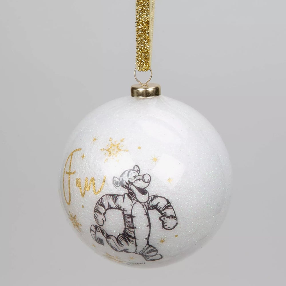 Disney Pack Of 15 Glitter Baubles XM8636