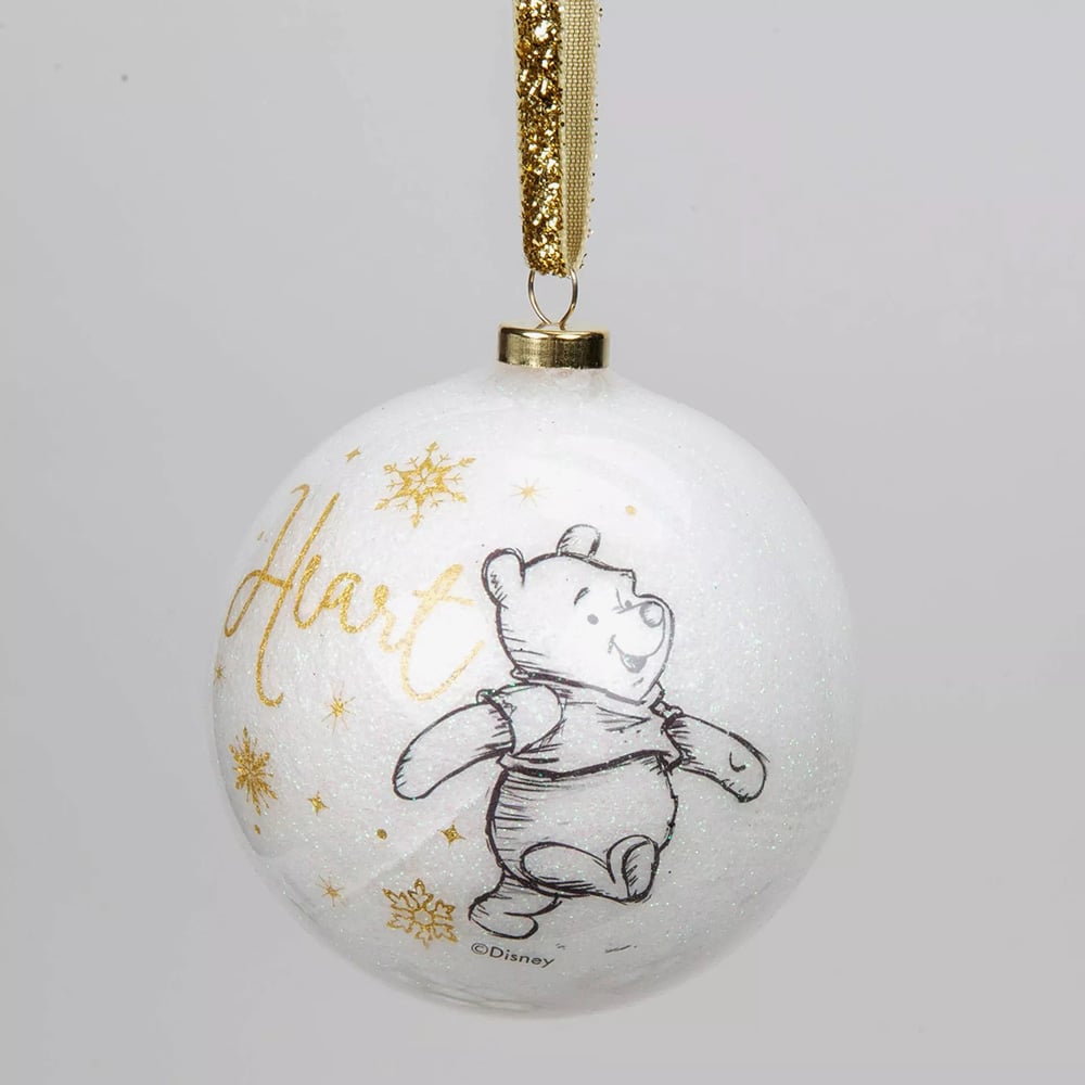 Disney Pack Of 15 Glitter Baubles XM8636