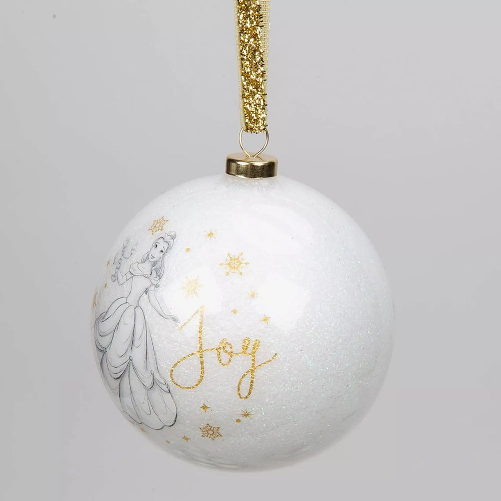 Disney Pack Of 15 Glitter Baubles XM8636