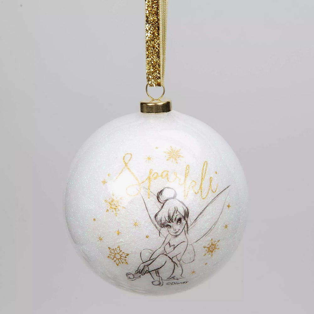 Disney Pack Of 15 Glitter Baubles XM8636