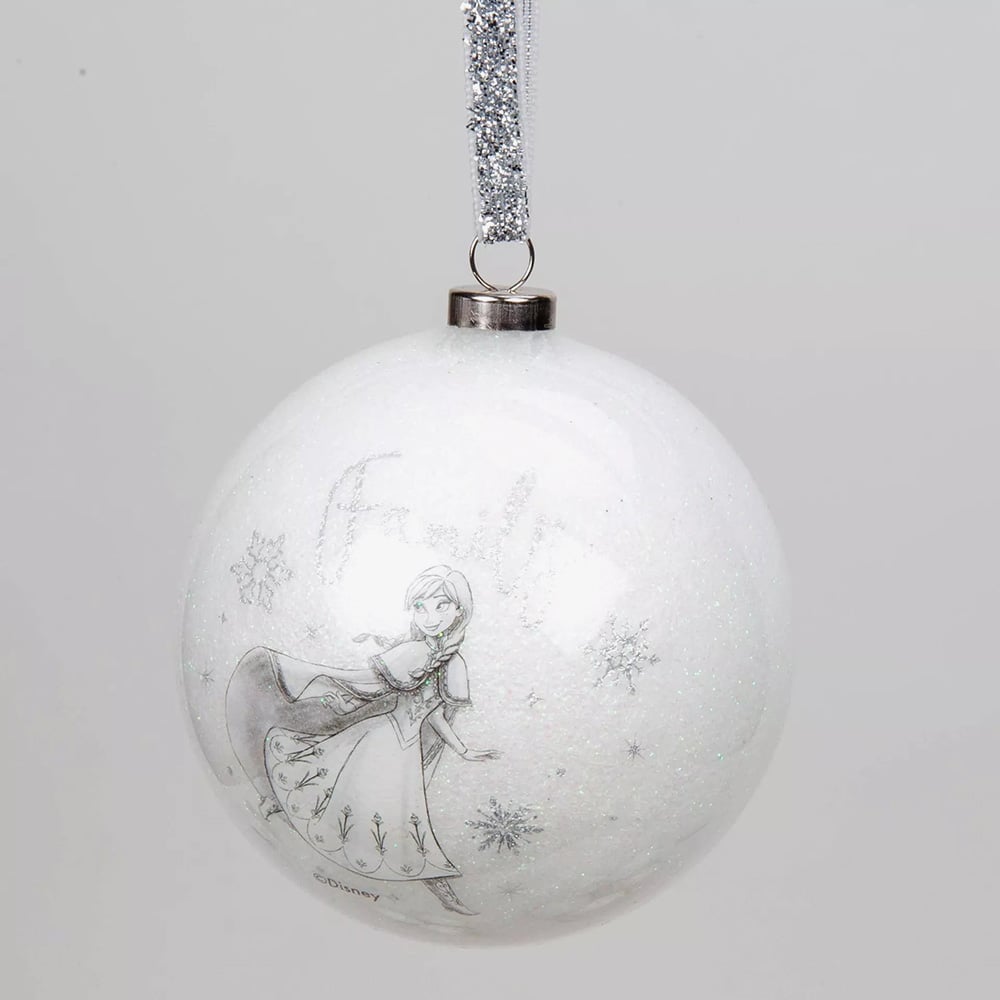 Disney Pack Of 15 Glitter Baubles XM8636