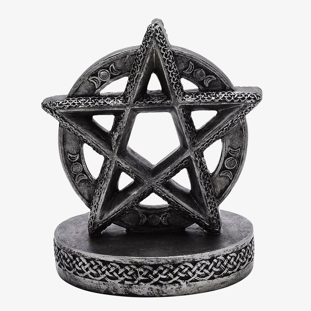 Mystic Legends Pentacle Candle Holder Gift 69687