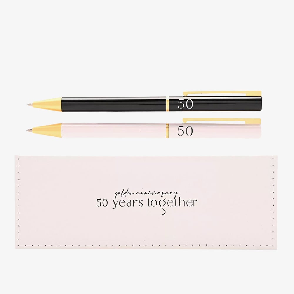 Amore 50 Years Together Set Of 2 Pens Gift AM27750