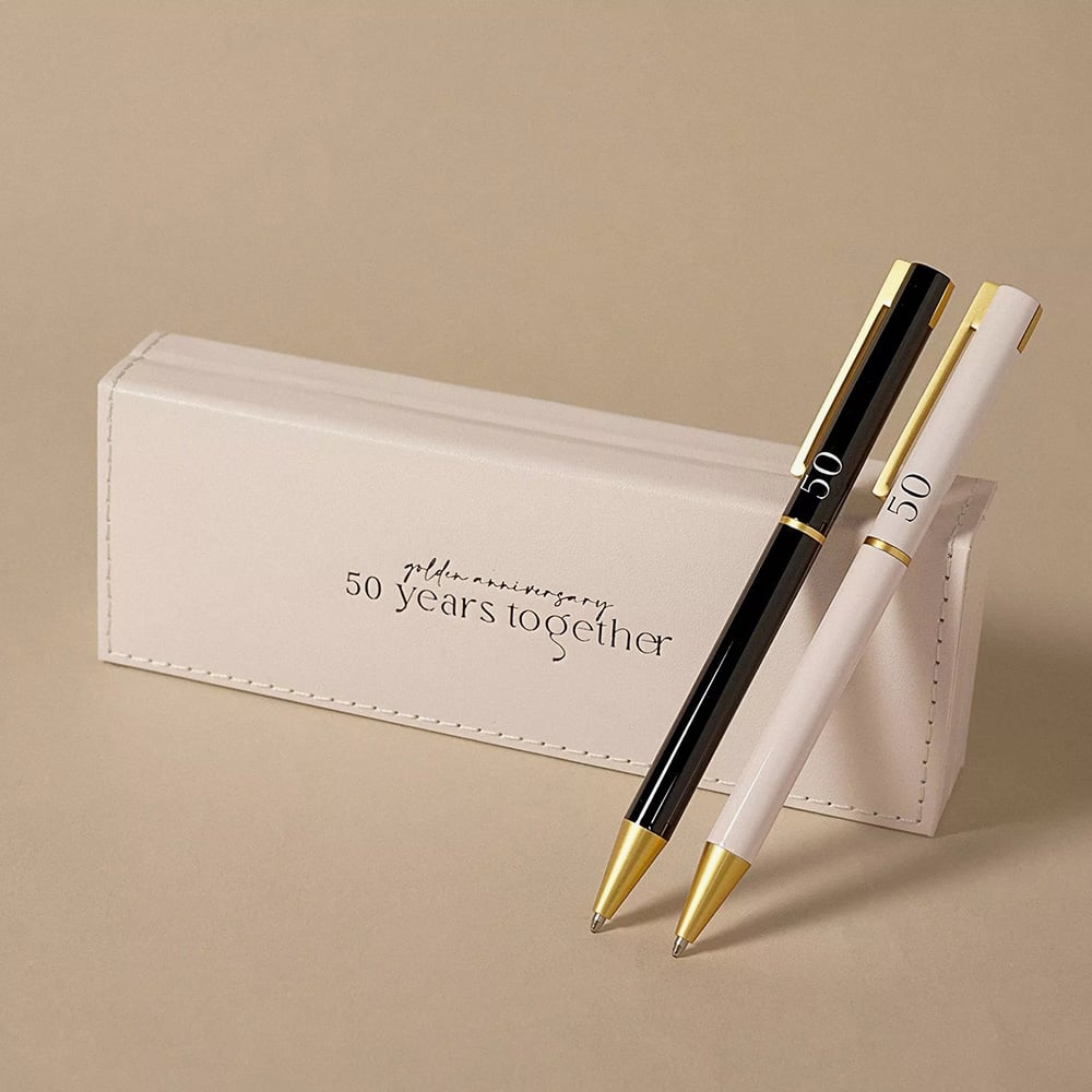 Amore 50 Years Together Set Of 2 Pens Gift AM27750