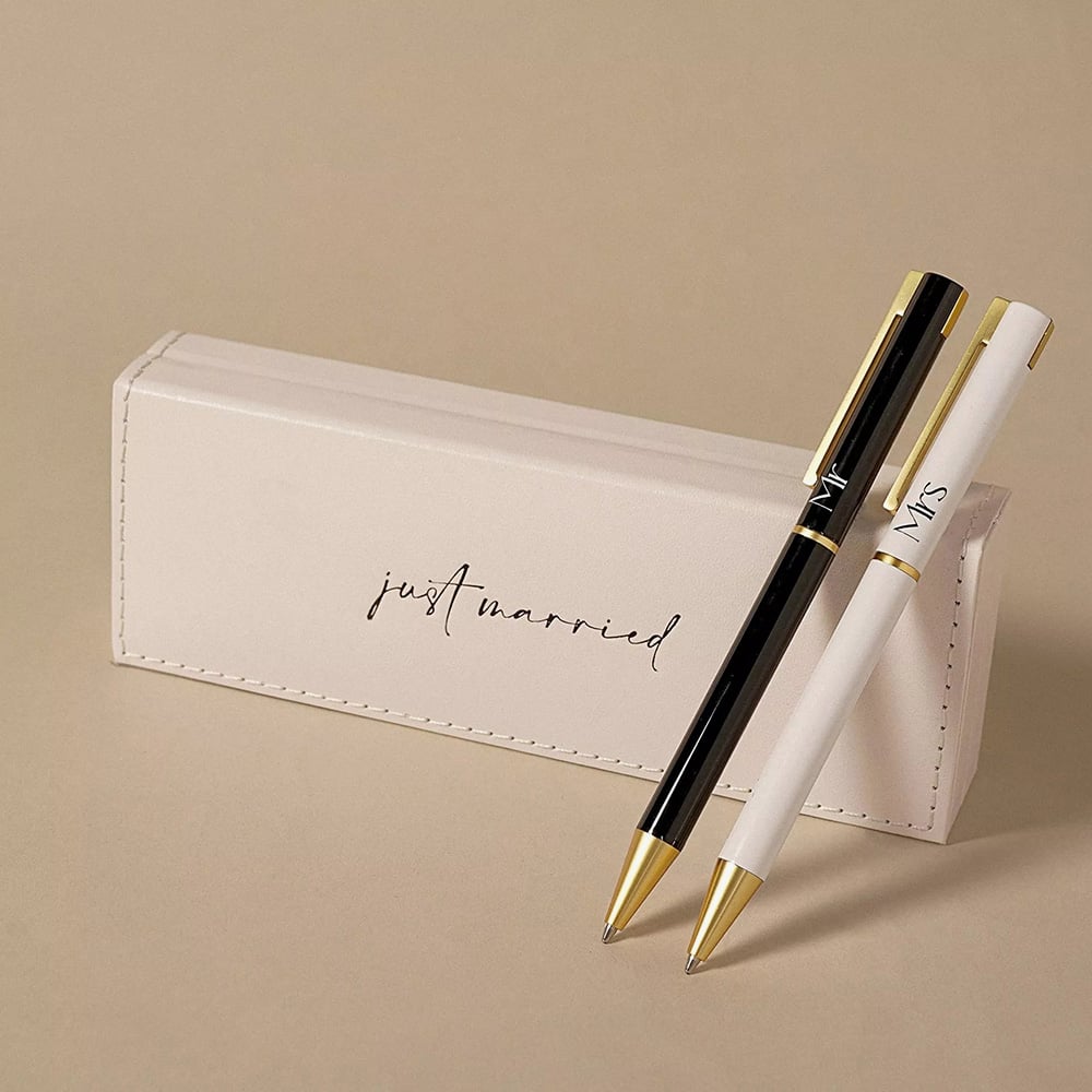 Amore Mr & Mrs Set Of 2 Pens Pen AM276