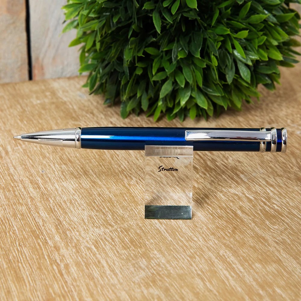 Stratton Blue Ballpoint Pen ST1194