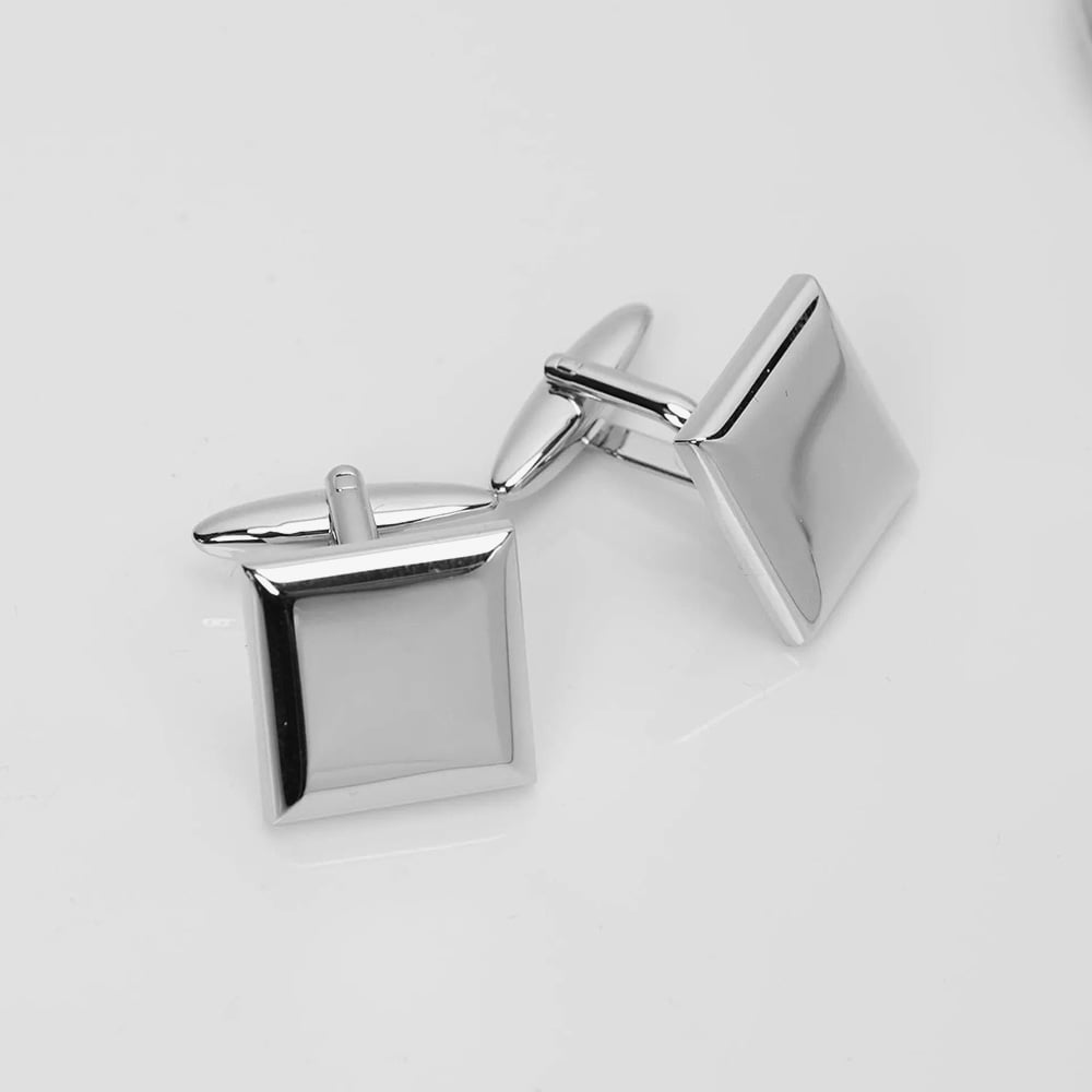 Harvey Makin Engravable Square Cufflinks In Box CL285
