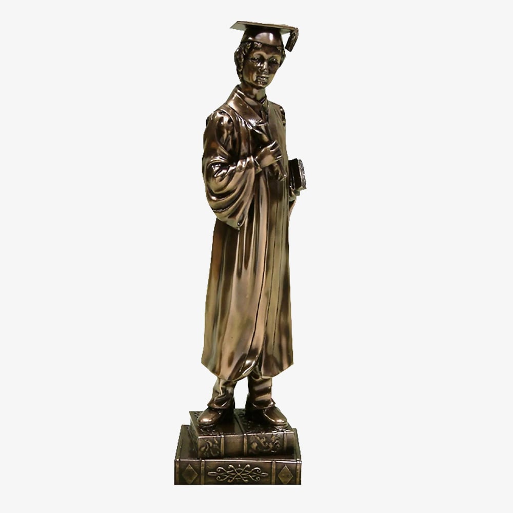 Celebrations Bronze Finish Graduation Boy Figurine 54697