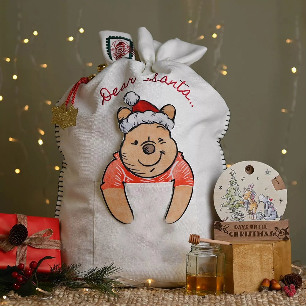 Disney Winnie The Pooh Christmas Sack Homeware XM11487