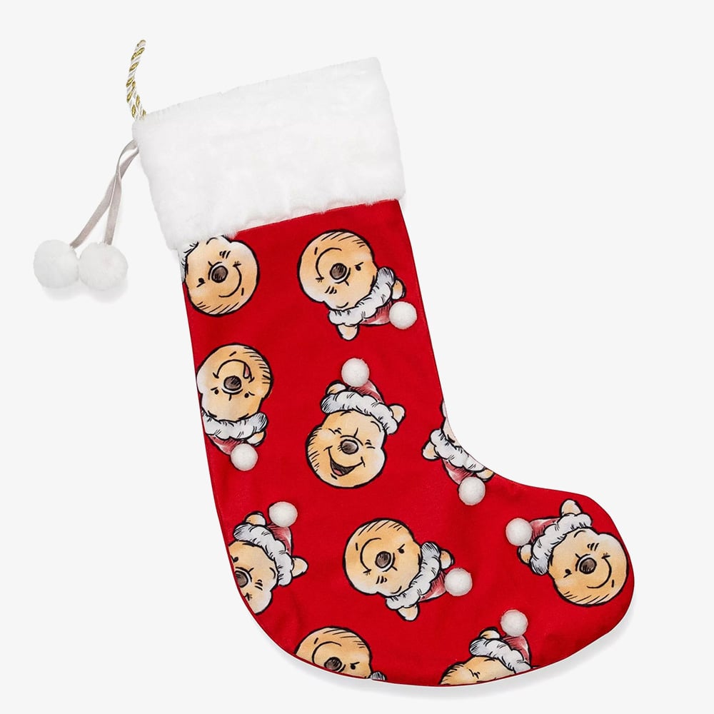 Disney Winnie The Pooh Christmas Stocking Homeware XM9669