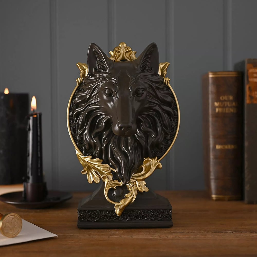 Mystic Legends Werewolf Head Figurine 69549