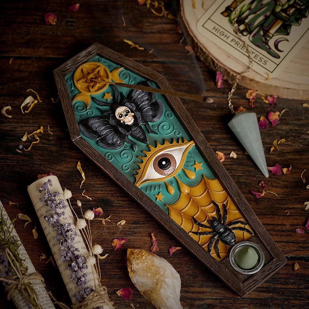 Mystic Legends All Seeing Eye Incense Burner 69720