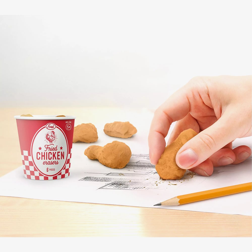 Fred Fried Chicken Erasers Gift 5246943