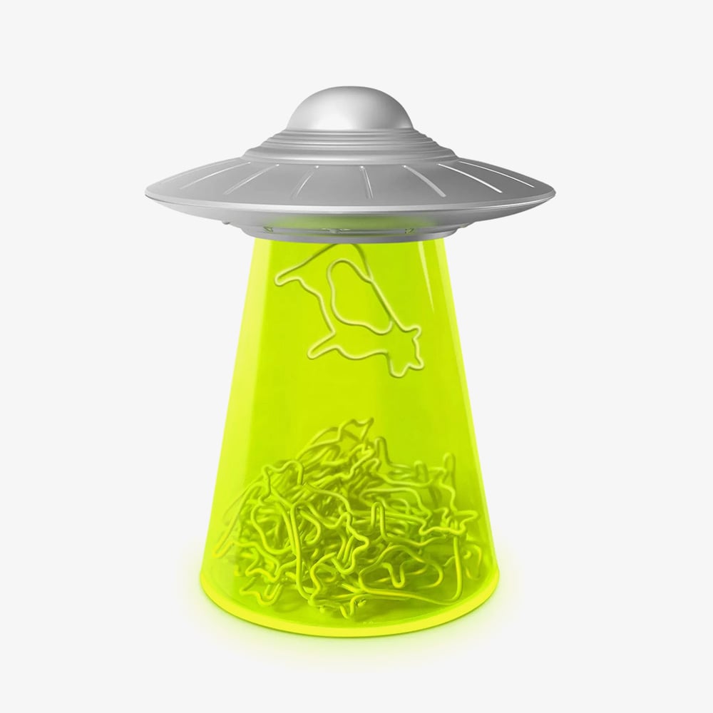 Fred Flying Saucer Paperclip Storage Novelty 5266419